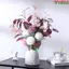 VVDZA Hoa nhân tạo Tiệc phòng khách Hoa cẩm tú cầu Hoa mô phỏng Bắc Âu Hoa lụa