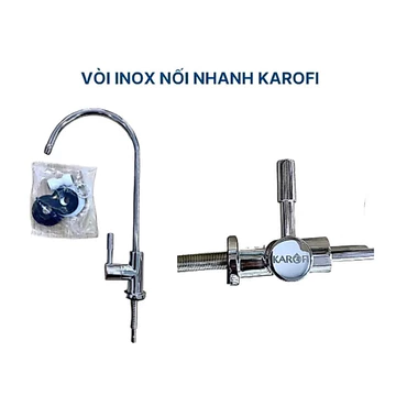 Vòi máy lọc nước KAROFI - Hàng chính hãng - Dùng để thay thế cho máy lọc RO, Nano