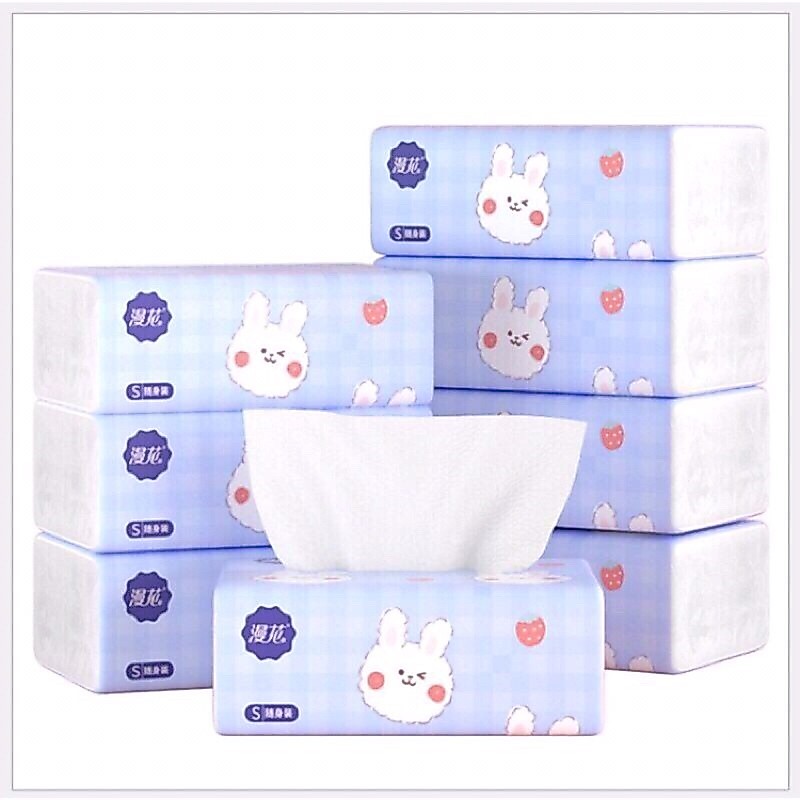 [TP Shop] 1 Gói Giấy Ăn Con Thỏ Siêu Dai Dễ Sử Dụng