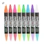 Bút thủy tinh xóa hai đầu - Bút đánh dấu bảng đèn LED cho bảng đen Graffiti
