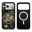 Ốp điện thoại gương cao bồi bay hoạt hình từ tính cho IPhone 15 14 13 12 11 16 Plus 17 Pro Max 17Air Vỏ bảo vệ chống sốc