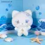 # HB # Hoạt Hình Dễ Thương Sang Trọng Robot Người Mèo Móc Khóa Kawaii Mèo Con Búp Bê Nhồi Bông Bapa Mặt Dây Chuyền Phụ Kiện Trang Trí Quà Tặng Bạn Bè.