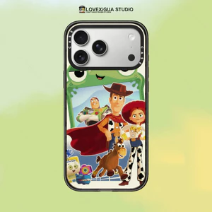 Phong Cách Mới Hoạt Hình Dễ Thương Cao Bồi Từ Tính Ốp lưng IPhone 17 16 15 14 13 12 16 Plus 17Pro Max 17Air Ốp Lưng Bảo Vệ Chống Sốc Ốp Lưng