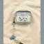 Hộp đựng tai nghe cá xanh có sẵn Thích hợp cho Airpodpro thế hệ thứ 3 Phong cách đại dương Phong cách mới Thích hợp cho Airpods4 Sốc trọn gói @ -