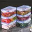 Hộp Bảo Quản Tủ Lạnh Hình Chữ Nhật Kín Có Nắp Nhựa Crisper Hộp Cơm Trưa Làm Nóng Vi Sóng Có Nắp [VN]