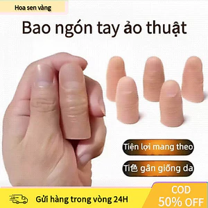 【COD】Ngón tay ảo thuật, ngón cái giả mềm mại, dùng cho biểu diễn ảo thuật, có thể biến đổi ngón tay để đánh lừa khán giả