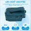 Dành Cho ADP05 14.4V / 18V Pin Sư Tử Cổng Chuyển Đổi USB / Type-C Có Đèn LED Đèn Chiếu Sáng Ngoài Trời Cho