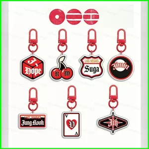 HT3 BTS JIMIN Acrylic Móc Khóa THẾ GIỚI TOUR ARIRANG Mặt Dây Chuyền Bền Đẹp Cho Ba Lô Túi & Chìa Khóa TH3