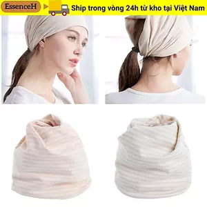Khăn trùm đầu bà bầu ESSENCEH, Mũ đựng xác sau sinh chất lượng cao thời trang, Mũ chống gió thoải mái Mũ Cotton mềm mại cho bà bầu