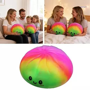 SUIT Fun Mô Phỏng Hấp Bun Bóp Gối Giảm Căng Thẳng Cho Sofa Và Phòng Ngủ