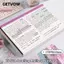 GETVOW 20 tờ / Sổ ghi chú, Sổ tay ngang B5 B5, Giấy di chuột có thể xé thân thiện với môi trường Học sinh