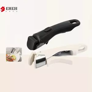 Bộ dụng cụ nấu ăn có tay cầm 19cm Tay cầm nồi đa năng có thể thay thế có tay cầm có thể tháo rời Thích hợp cho gia đình Cắm trại ngoài trời VN