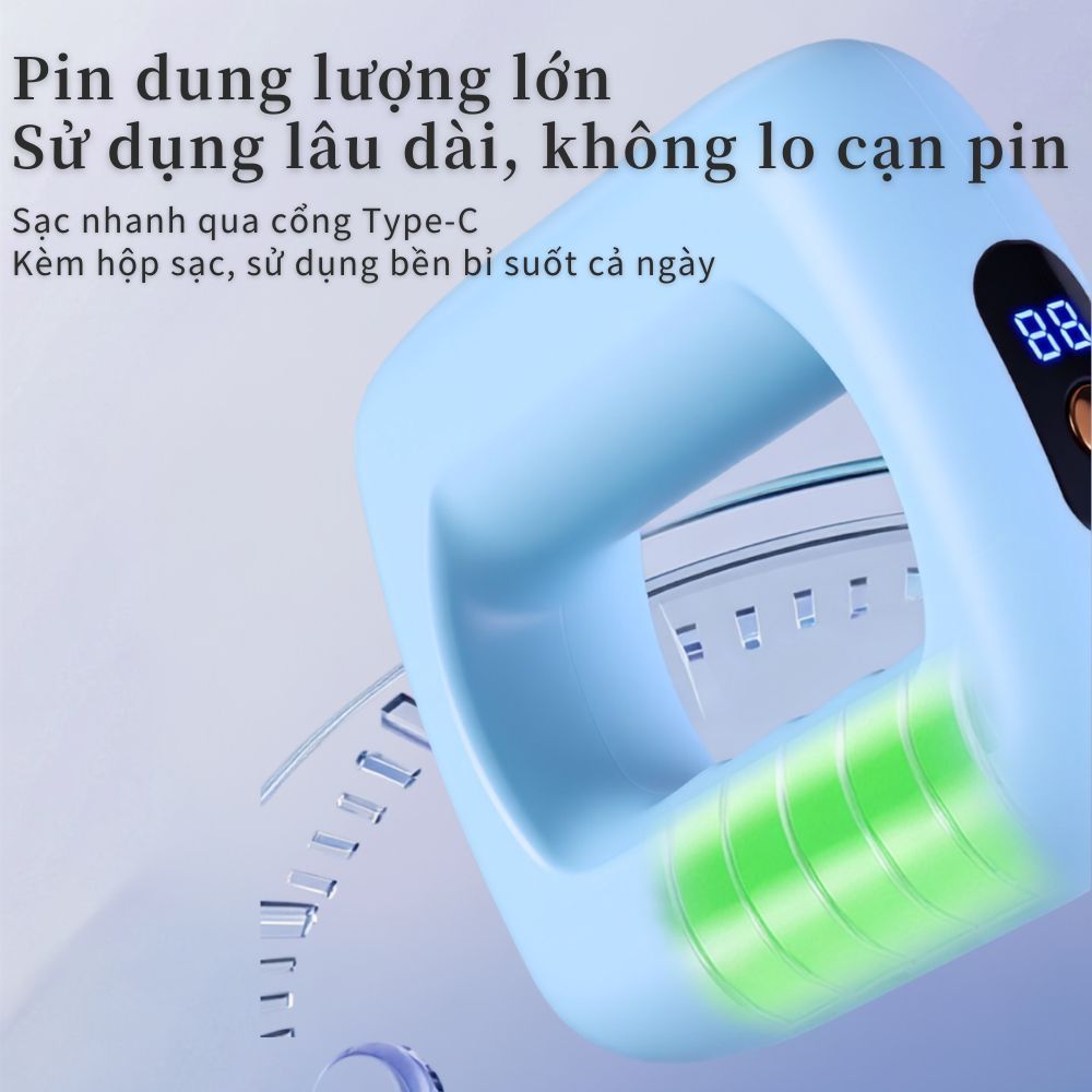 FlexFitShop Máy Massage Toàn Thân Massage Bụng Giảm Mỡ Giảm Bụng, Tặng Đai Điều Chỉnh Cấp Độ Pin 60 Phút M001
