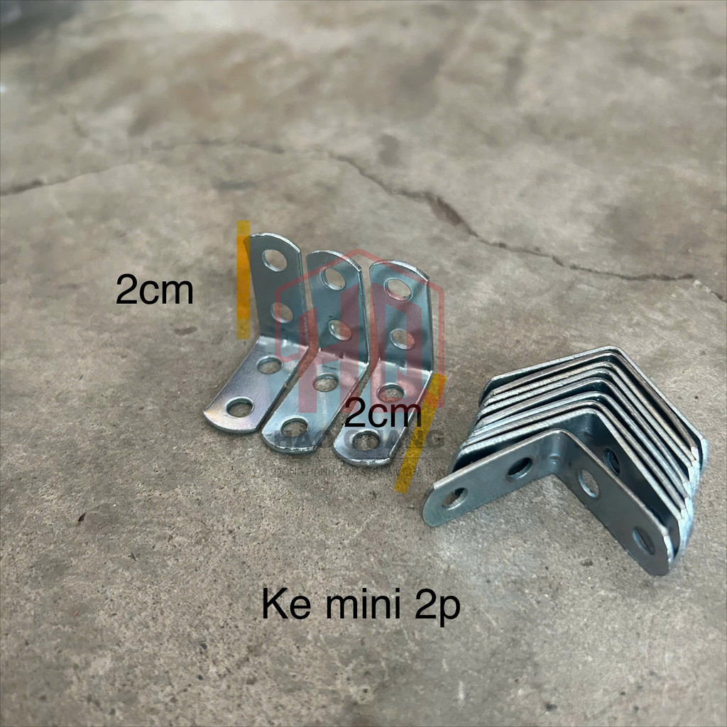 5 Cái Ke Sắt Góc Vuông Đa Năng, Phụ Kiện Lắp Ráp Nội Thất, Gia Cố Kệ Gỗ, Bàn Ghế
