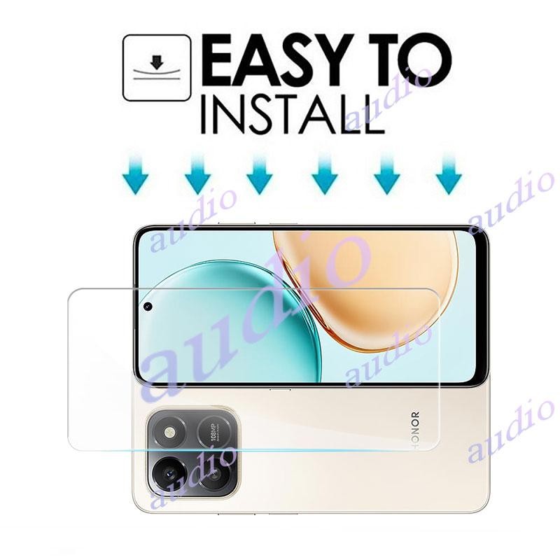 Kính cường lực Honor X7d 4G 2in1, bảo vệ màn hình toàn diện kèm ống kính camera cho HONOR X7d 4G/5G 2025