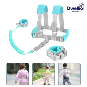 Dây đai vòng đeo tay dắt bé đi dạo,Thắt lưng chống lạc cho bé,Dây đi bộ 2 trong 1,Ngăn bé bị lạc