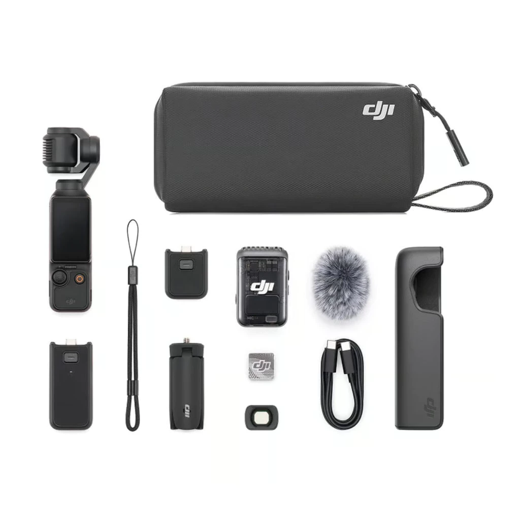 [CameraMall] DJI Osmo Pocket 3 - Pocket 3 Combo gimbal tích hợp camera chất lượng 4K 120fps - Hàng chính hãng BH 12tháng
