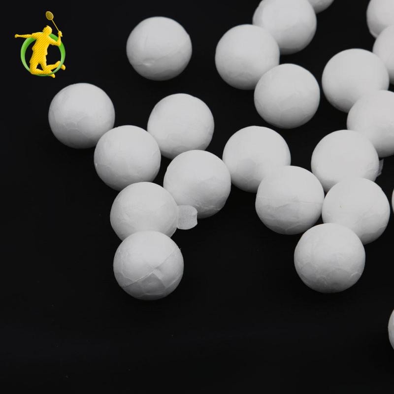 100 Chiếc Hạt Xốp Bóng, Bọt Polystyrene, Bóng xốp Đồ Thủ Công, Bóng Xốp Trắng Cho, Thiết Kế, Tranh