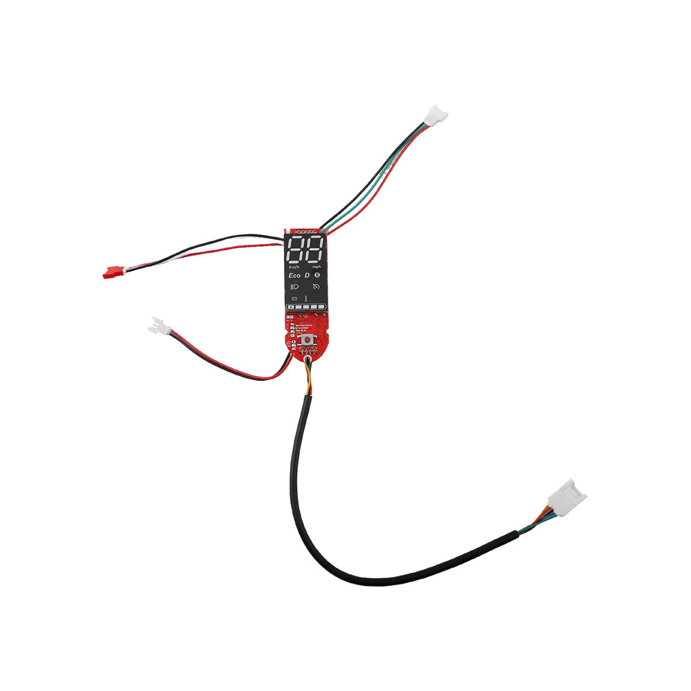 Bộ phụ tùng thay thế Bộ điều khiển hợp kim nhôm & Đồng hồ LCD cho xe tay ga Kikirin