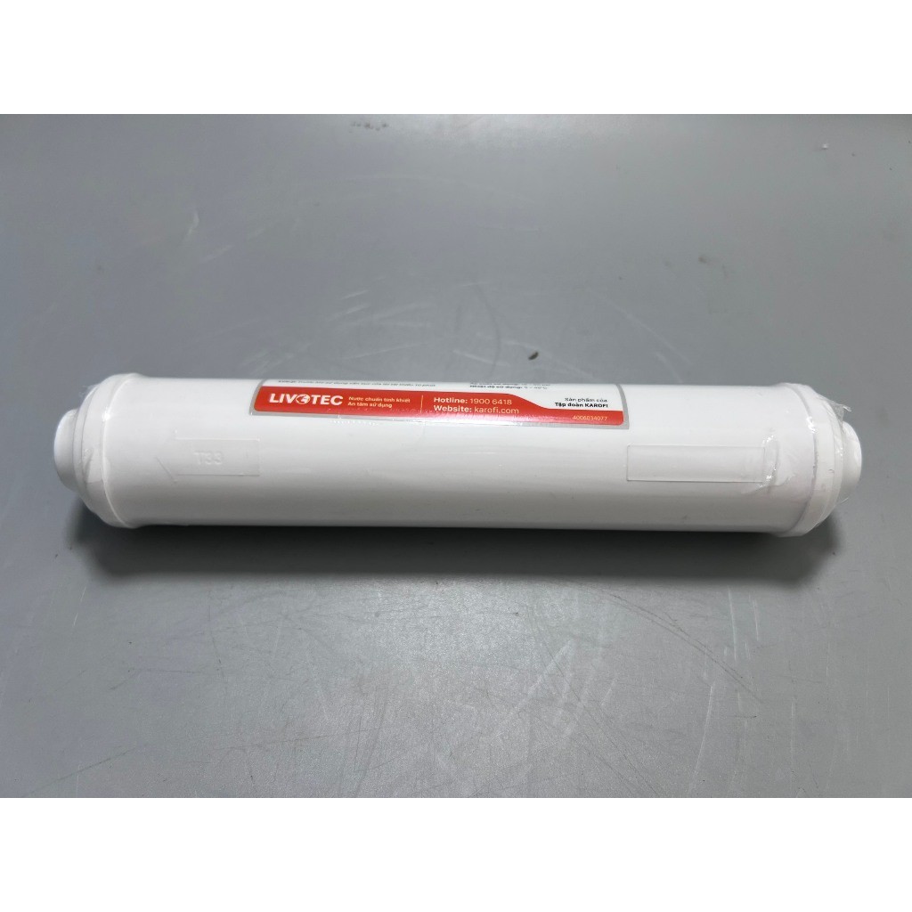 Combo 6 Lõi Lọc Karofi Gồm Lõi 123 Livotec, Màng RO 50GPD, Lõi Chức Năng Livotec T33-GAC và Nano Silver