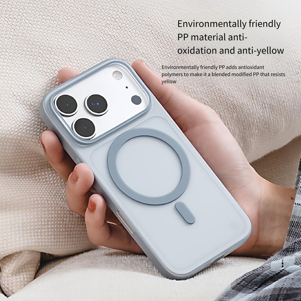 Switcheasy iPhone 17Pro Ốp điện thoại từ tính 17 Air Ultra-Thin 0.35M Frosted 17 pro max Trong suốt Cảm giác khỏa thân trọn gói