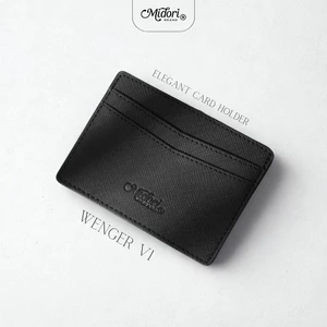 Ví Card Holder Đựng Thẻ Da PU Nam Nữ Đựng Tiền Mini Nhiều Ngăn | MIDORI FOR MAN