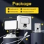Đèn LED lấp đầy YRBWD, Độ sáng có thể điều chỉnh Đèn Selfie LED 800 / 1000mAh, USB có thể sạc lại 3 chế độ Đèn Flash vòng cho điện thoại Máy tính bảng máy tính xách tay