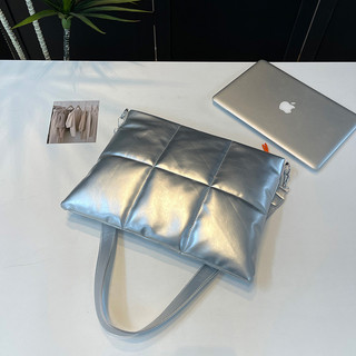 Túi đựng máy tính xách tay bằng vải Cotton PU một vai chống sốc Thích hợp cho Macbook43 / 47 / 52cm