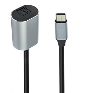 JOJO USB C Sang Fiber SPDIF Bộ Chuyển Đổi Âm Thanh Nữ Cho Máy Tính Laptop PC Loa Đa Phương Tiện