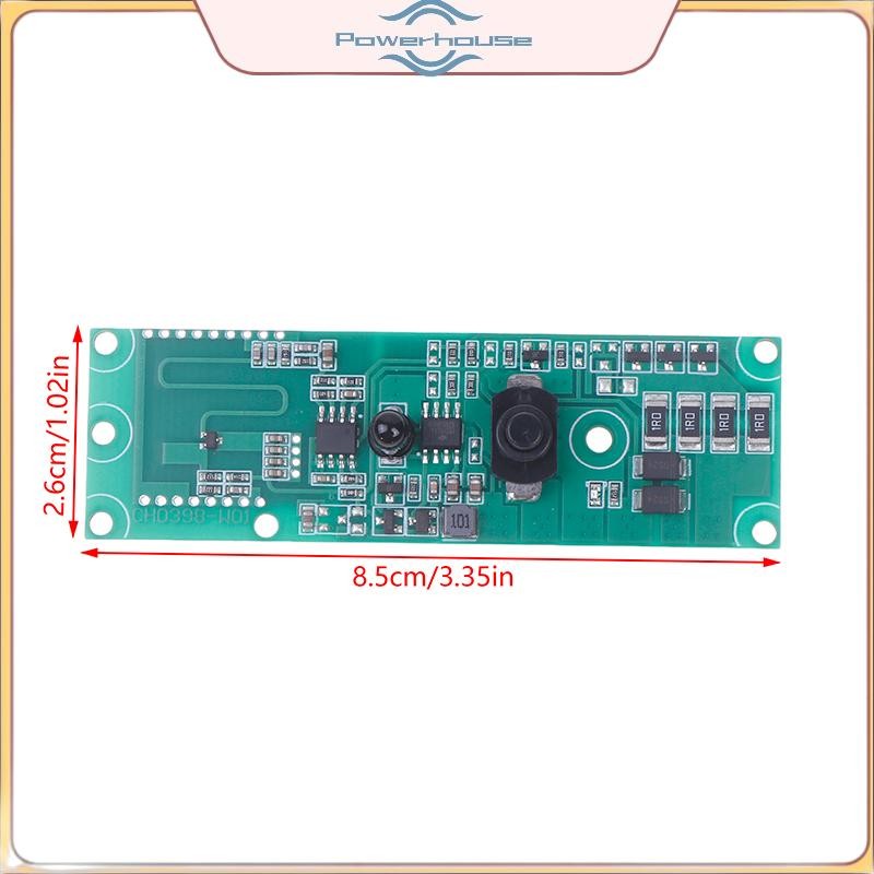 Bộ điều khiển đèn tường năng lượng mặt trời POWER 3.2V 3.7V Bảng mạch cảm ứng hồng ngoại cơ thể con người Thời gian + Cảm ứng Radar lò vi sóng.