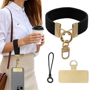 Hàng mới về!!!Dây điện thoại di động Dây buộc điện thoại di động ngắn Dây buộc điện thoại di động chống mất Dây đeo bện siêu hơi thở Mặt dây chuyền điện thoại di động Dây buộc Phụ kiện điện thoại di động