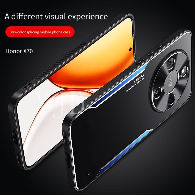 Ốp Lưng Cho Honor X9d Hợp Kim Nhôm Kim Loại TPU Chống Rơi Vỏ Điện Thoại