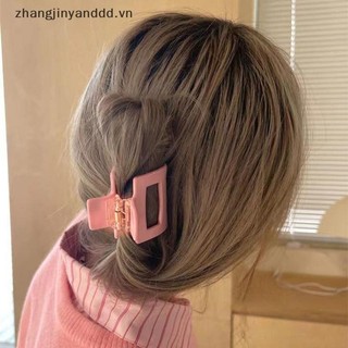 # yanddd # Rỗng Màu Vuông Móng Vuốt Tóc Nhỏ Kẹp Tóc Nhựa Barrettes Đuôi Ngựa Kẹp Cua Dành Cho Nữ Phụ Kiện Tóc.