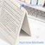 BEABOUT Sổ tay cuộn dây, Lưới / Đường ngang Giấy dày B5 Notepad, Thiết kế phân vùng đơn giản Mind Pad Học sinh