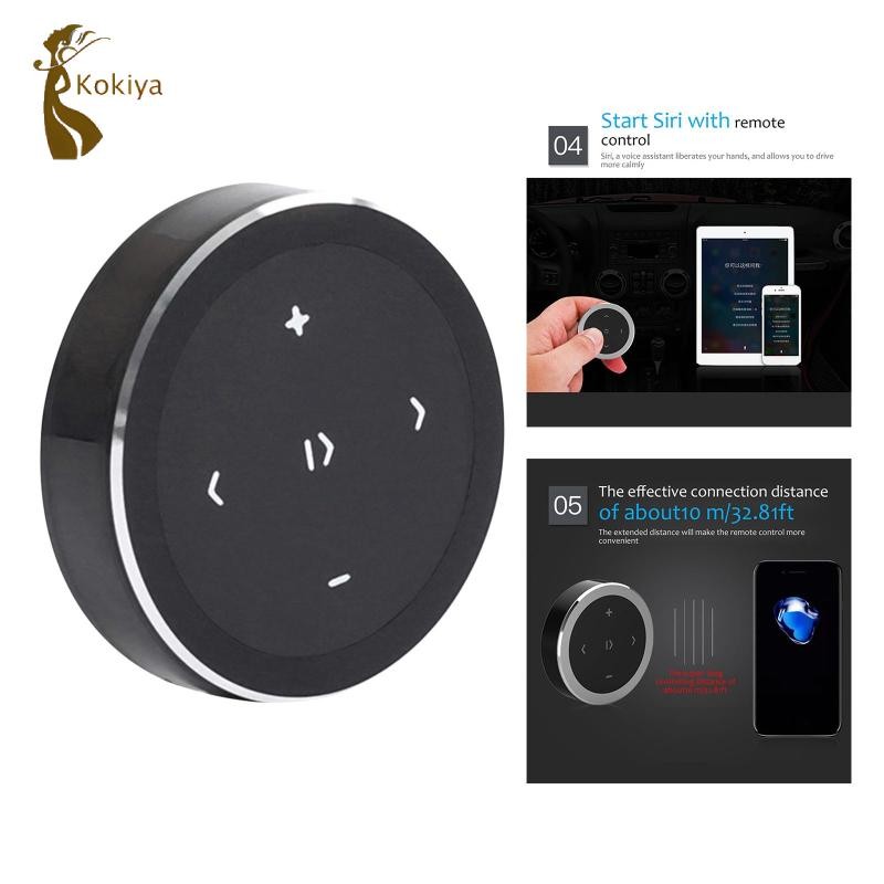 Kokiya Wireless Bluetooth Media Điều khiển vô lăng MP3 cho Android 4.4 cho hệ thống IOS 7.0