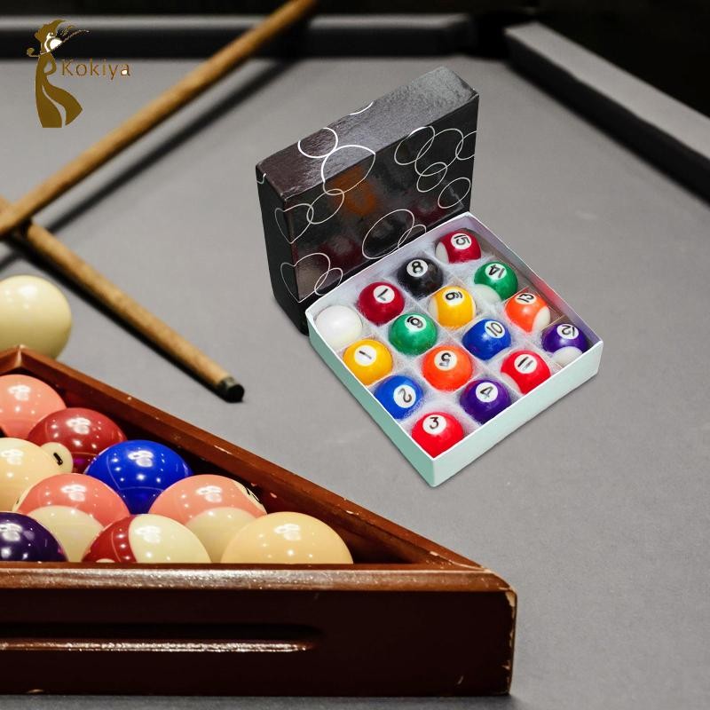 Bộ 16x Bóng Bi-a Mini Cho Phòng Chơi Game