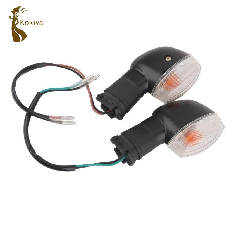 1 Cặp Đèn báo rẽ màu hổ phách phía trước phía sau cho YAMAHA YZF R1 R6 FZ1 FZ6