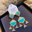 Bông tai dài thanh lịch thời trang Hàn Quốc Zircon nhẹ sang trọng bán buôn