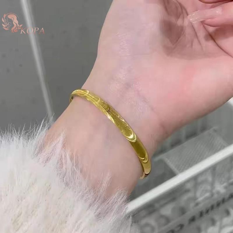 Vòng tay mắt KOPA với họa tiết gợn sóng dành cho phụ nữ Vòng tay sang trọng Tiệc trang sức Quà tặng VN