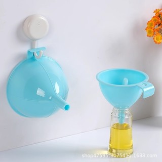 Phễu Gia Đình Nhựa Nhà Bếp Dầu Phễu Cỡ Lớn Thực Phẩm Lớn Tràn Dầu Rượu Rót Dầu Phễu Đa Năng W1PF