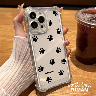 Vỏ In Hình Paw Hoạt Hình Dễ Thương Cho Redmi 15 15C 13X Note 15 Pro Plus Turbo 4 Pro A5 A4 5G 4G Vỏ Mềm Đơn Giản Chống Rơi Trong Suốt Vỏ Điện Thoại Mềm