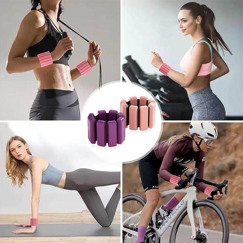Tạ Đeo Tay Tạ Chân Túi Cát Đeo,Hỗ trợ tập thể dục,Cổ Tay Mắt Cá chân Chất Liệu Bột Sắt Mịn Hỗ Trợ Tập Gym