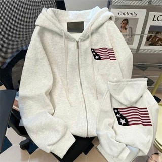 Áo khoác nỉ mũ 2 lớp unisex dài tay, phong cách thoải mái cho mùa đông ấm áp nam nữ mặc đẹp-THUBA