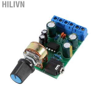 Hilivn Mô-đun bảng mạch khuếch đại âm thanh Aux di động không có tiếng ồn Bộ khuếch đại 4-32 Ohm TDA2822M cho loa máy tính Dc 1.8 V-12 V 0.1 W-5 W