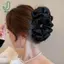 Kẹp tóc lớn sáng bóng tinh tế Tính khí Móng vuốt tóc thanh lịch dành cho nữ Bé gái Mũ công chúa Phụ kiện tóc thời trang Quà tặng