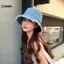 KUZHEN Nồi Mũ Denim Mũ Nữ Ngư Dân Mũ Chống Nắng Che Mặt Đa Năng HOT