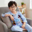 Shop Bộ Đồ Ngủ Trẻ Em Cotton Lụa Dài Tay Mỏng Phù Hợp Với Cotton Lụa Bé Gái Trẻ Em Điều Hòa Không Khí Quần Áo Gia Đình