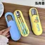 Hongshangxi Bộ Đồ Ăn Di Động Hộp Phong Cách Dễ Thương Ba Mảnh Bộ Đũa Học Sinh Thìa Một Người Bộ Đồ Ăn 6.12