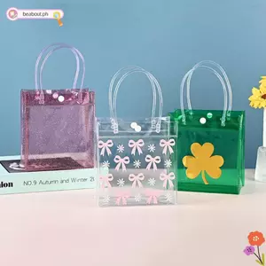Túi xách PVC BEABOUT, Túi thạch dung tích lớn Mini, Túi đóng gói chống nước có thể tái sử dụng
