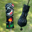 Vỏ câu lạc bộ Golf mới No. 1 Vỏ Gỗ Đen Trắng Đầu Golf